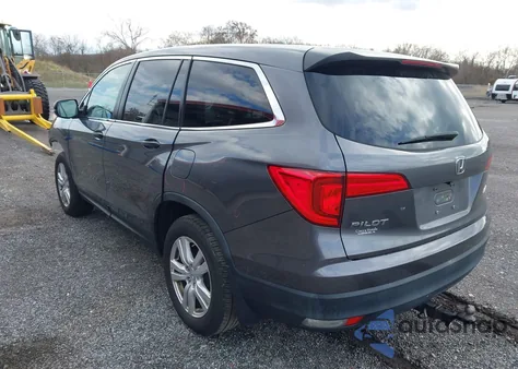 2016 Honda Pilot Lx from USA, damaged, VIN 5FNYF6H19GB049341